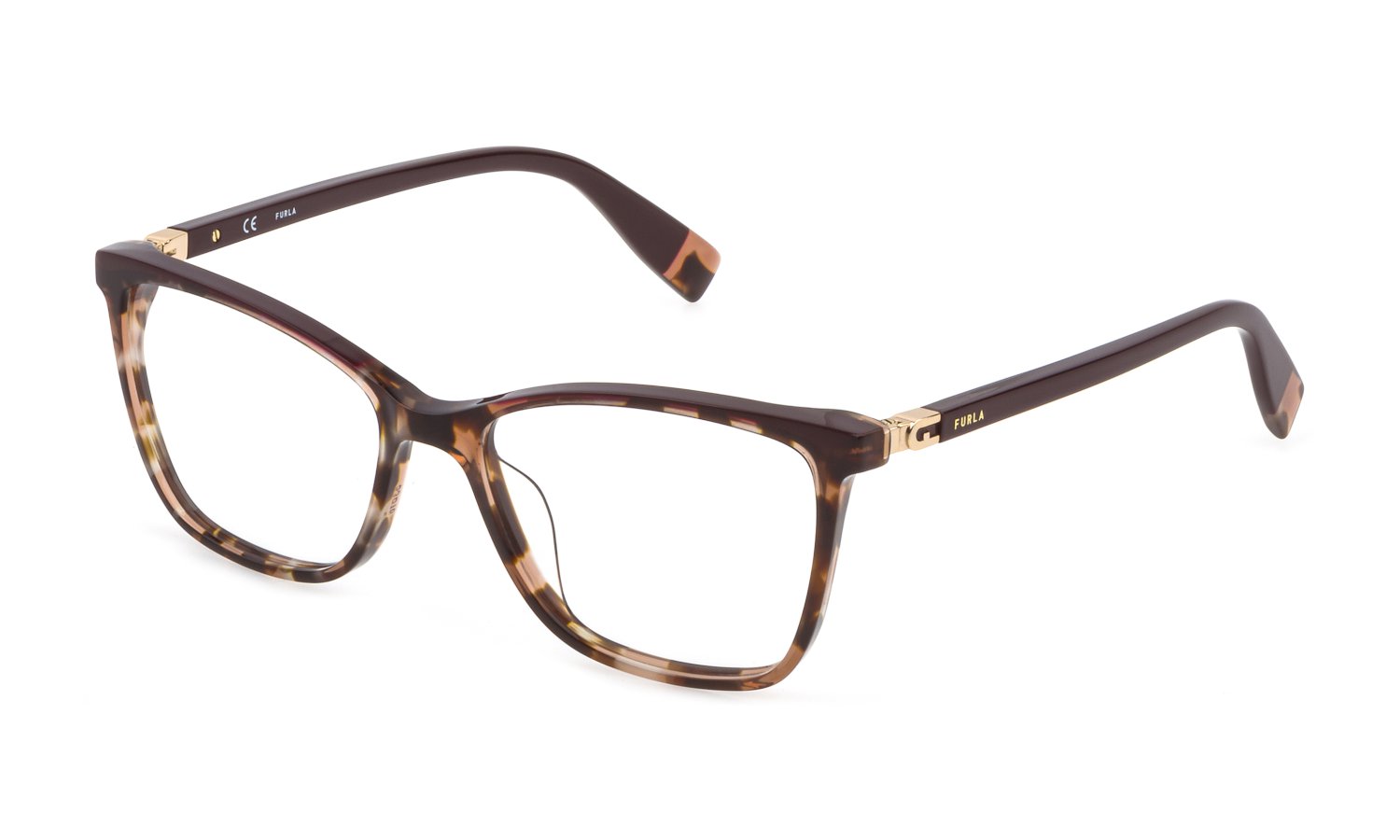 Furla VFU498V Square Glasses | Fashion Eyewear