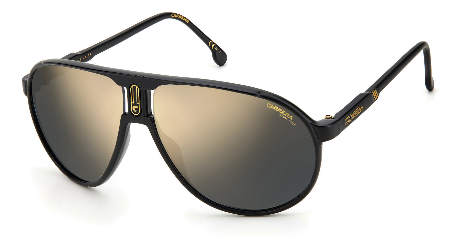 Carrera CHAMPION 65/N Aviator Sunglasses | Fashion Eyewear UK