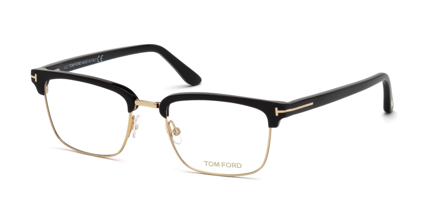 Tom Ford TF5504 Rectangle Glasses | Fashion Eyewear UK
