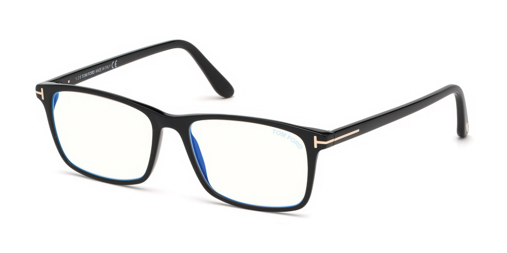 Tom Ford TF5584-B Rectangle Glasses | Fashion Eyewear US