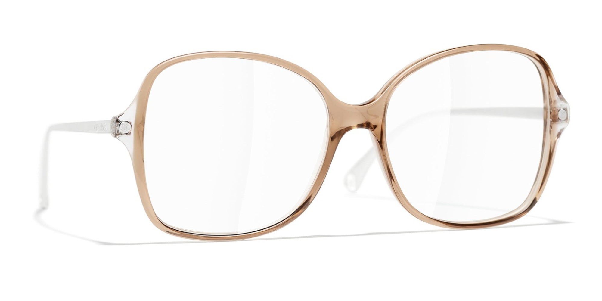 CHANEL 3399 Square Acetate & Metal Glasses | Fashion Eyewear