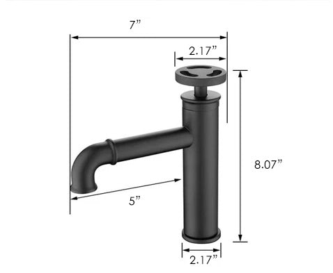 Industrial Bathroom Faucet
