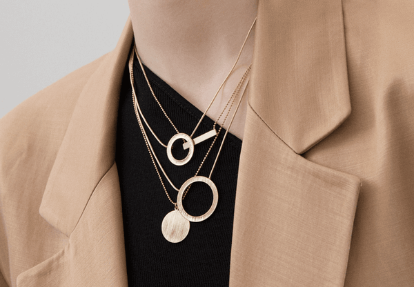 The base material of Dansk Copenhagen jewellery