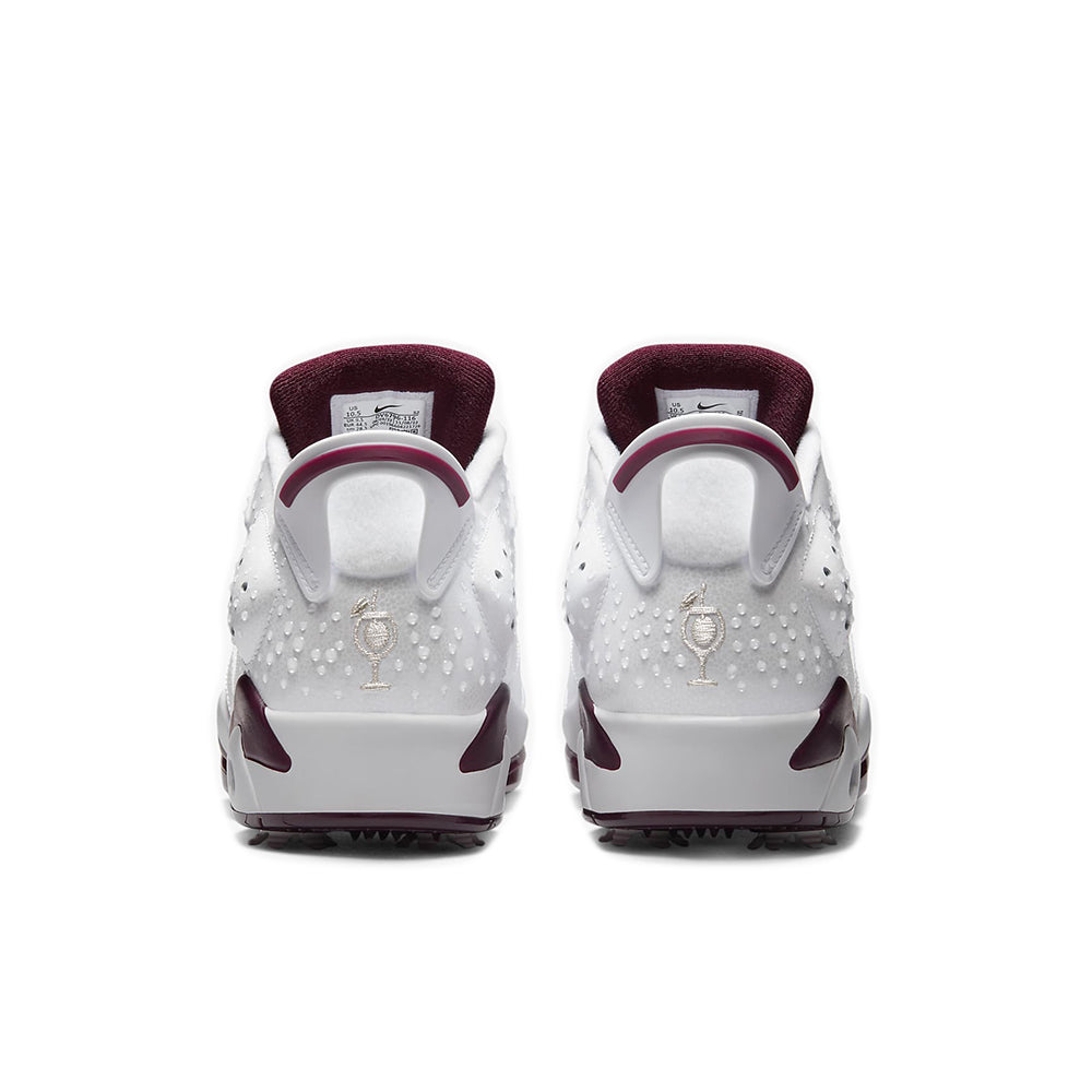 Air Jordan 6 Retro Low Golf NRG 'Bordeaux' 男士 高爾夫球鞋