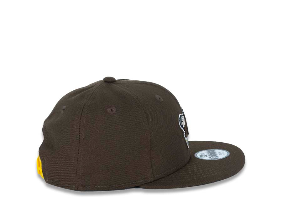 (Youth) San Diego Padres New Era MLB 9FIFTY 950 Snapback Cap Hat Brown ...