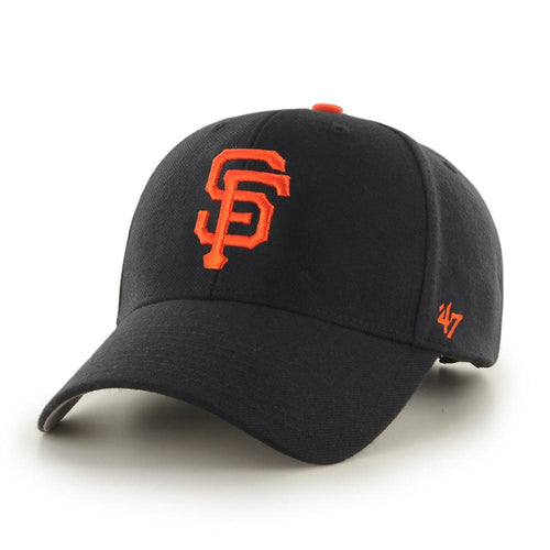 San Francisco Giants 47 Brand Black Clean Up Adjustable Hat