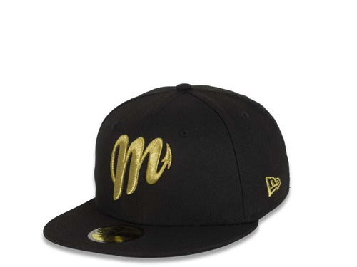 New Era Mexico Serie Del Caribe M Black Gold 59FIFTY Fitted 8