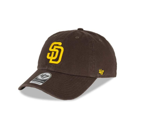 47 Brand / Men's San Diego Padres Khaki Clean Up Adjustable Hat