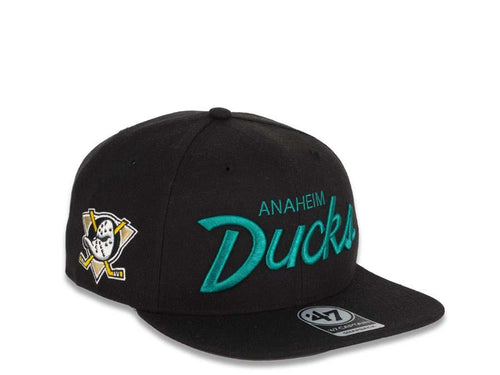 Mighty Ducks '47 Brand NHL Snapback Cap Hat Wheat Crown/Visor Vintage