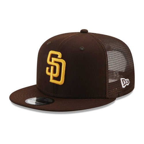 San Diego Padres New Era MLB 9FIFTY 950 Mesh Trucker Snapback Cap