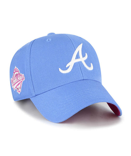 Atlanta Braves World Series 47 Brand MVP Adjustable Hat