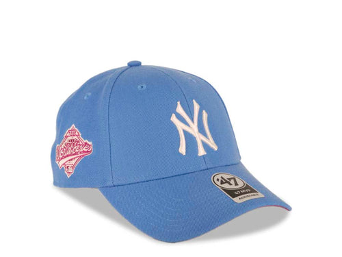 47 Brand – MLB NY Yankees – Baseballkappe in Dunkelgrau mit kleinem Logo