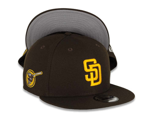 San Diego Padres New Era Monk Cooperstown Collection 9FIFTY Snapback Hat -  Brown