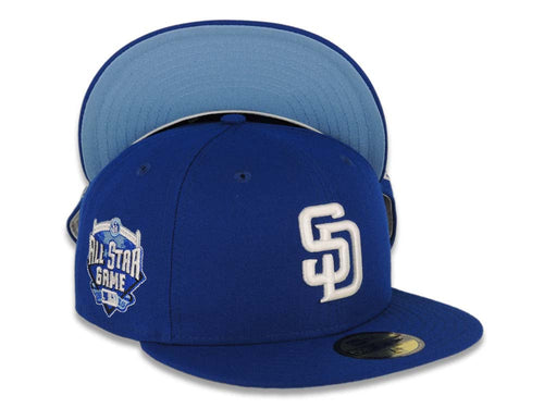 Men's New Era Pink San Diego Padres Blush Sky Tonal 59FIFTY Fitted Hat