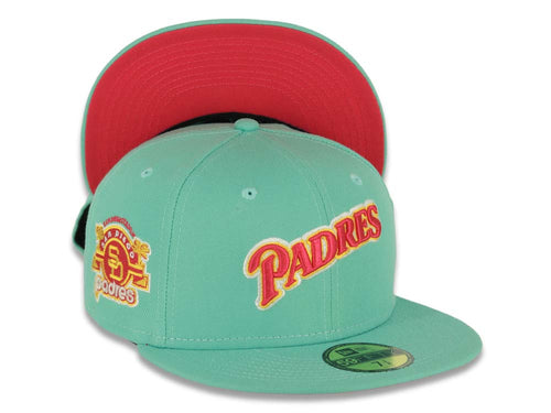 San Diego Padres New Era 2022 City Connect 59FIFTY Fitted Hat - Mint Green  7 3/8