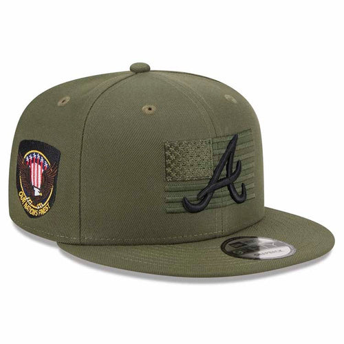 New Era 9Fifty MLB Atlanta Braves Armed Forces Weekend Snapback Hat –  NYCMode