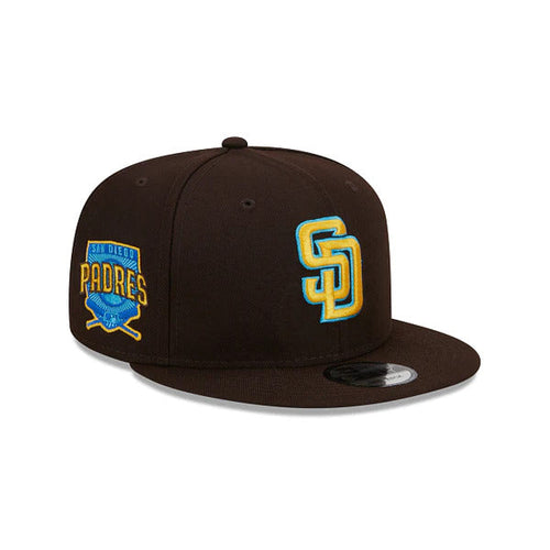 Feature x New Era Earth San Diego Padres Fitted - Birdseye Blue/Kell