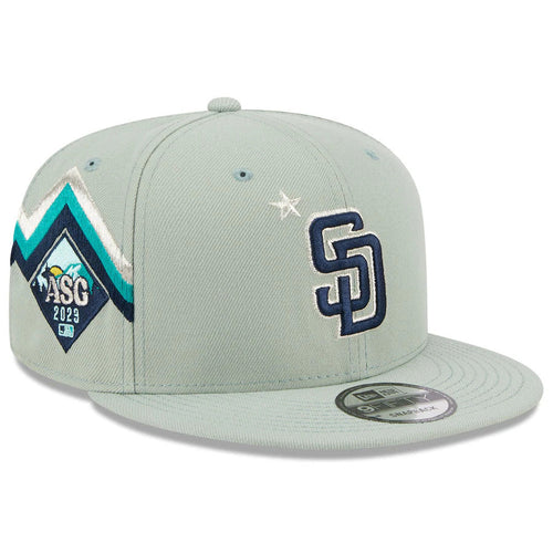 Men's New Era Navy San Diego Padres Mesh Fresh 9FIFTY Snapback Hat