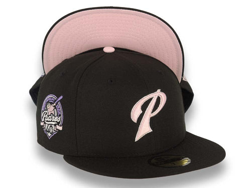 San Diego Padres New Era Logo 59FIFTY Fitted Hat - Beetroot