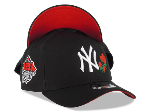 New Era New York Yankees Exclusive Selection 9FIFTY Snapback Adjustable Hat  Cap- OSFM, Black Crown White Logo, One Size : : Sports & Outdoors