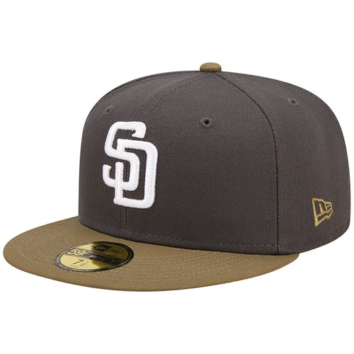 San Diego Padres New Era MLB 59Fifty 5950 Fitted Cap Hat Sky Blue Crow –  Capland