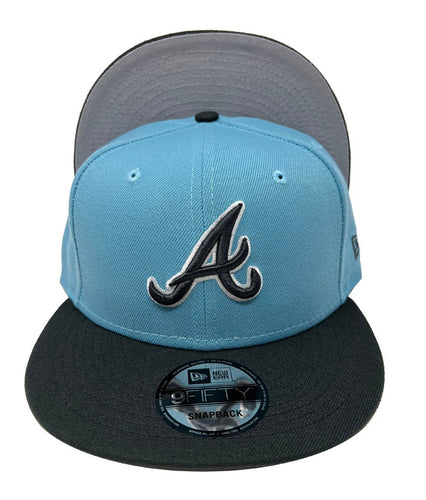 Atlanta Braves New Era MLB 59FIFTY 5950 Fitted Cap Hat Stone Crown