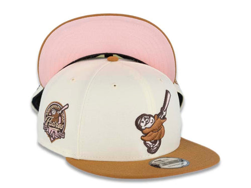 NEW ERA 9FIFTY SIDE PATCH SAN DIEGO PADRES 50TH ANNIVERSARY BROWN