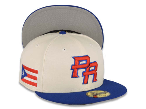 Puerto Rico World Baseball Classic Black Flexfit Hat Size Sm-m