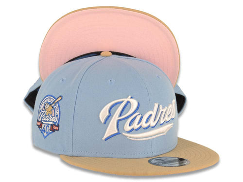 San Diego Padres New Era MLB 9Fifty 950 Snapback Cap Hat Yellow Crown –  Capland