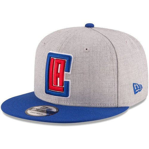 Mitchell & Ness Clippers Heather Snapback Hat