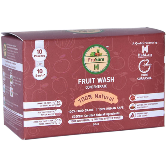 HûMaree™ Frusûre™ - Fruit Wash Sachet