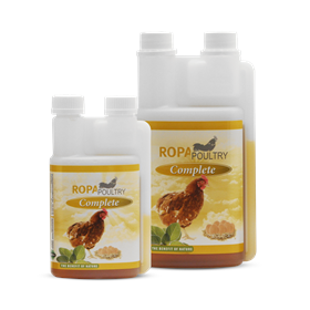 small flock guidelines: boost immune health with supplements like ROPA (pictured)