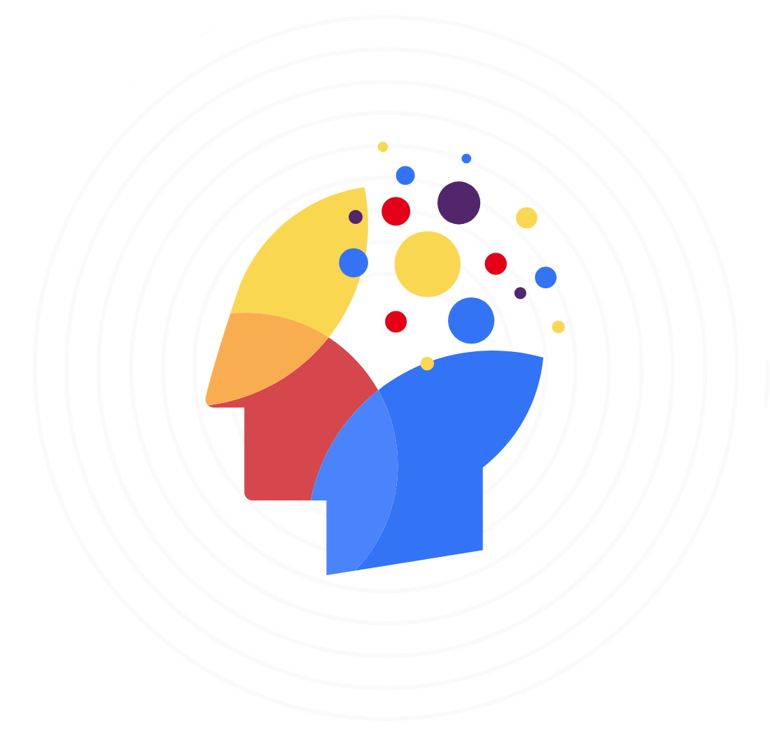 Illustrated human brain image to explain Pavlok SNAP technology.
