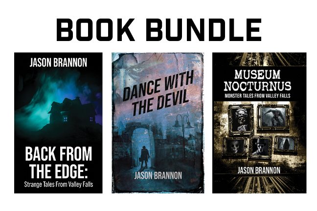 Book Bundle (Back from the Edge, Dance with the Devil, Museum Nocturnus) - All books signed by author.