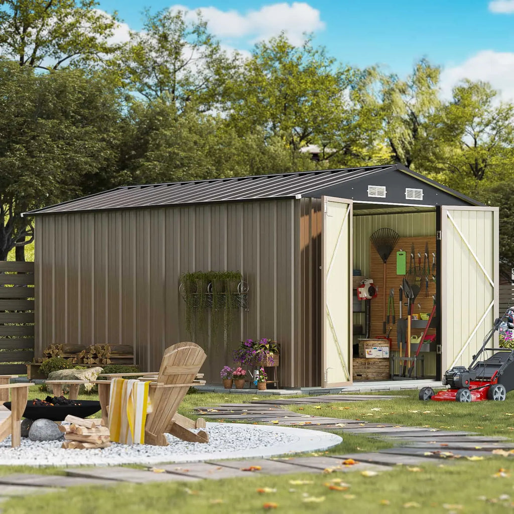 Patiowell 8x12 Metal Shed