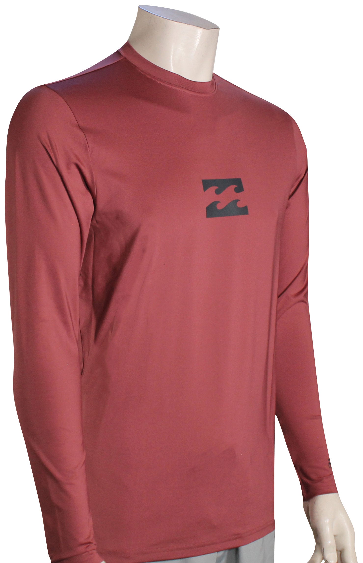 Billabong All Day Wave Loose Fit LS Rash Guard - Rose Dust