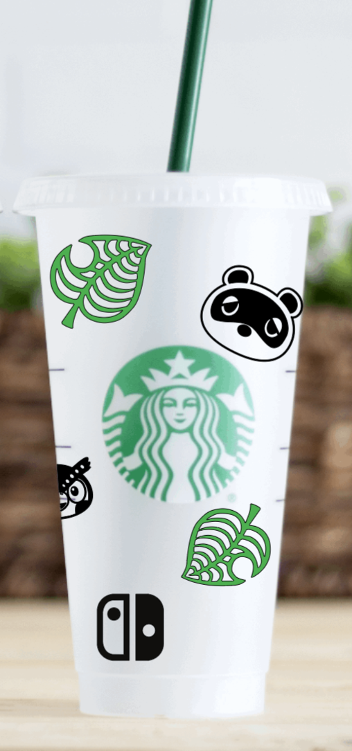 Christmas Tree Starbucks Cold Cup – Tees & Things By Macey