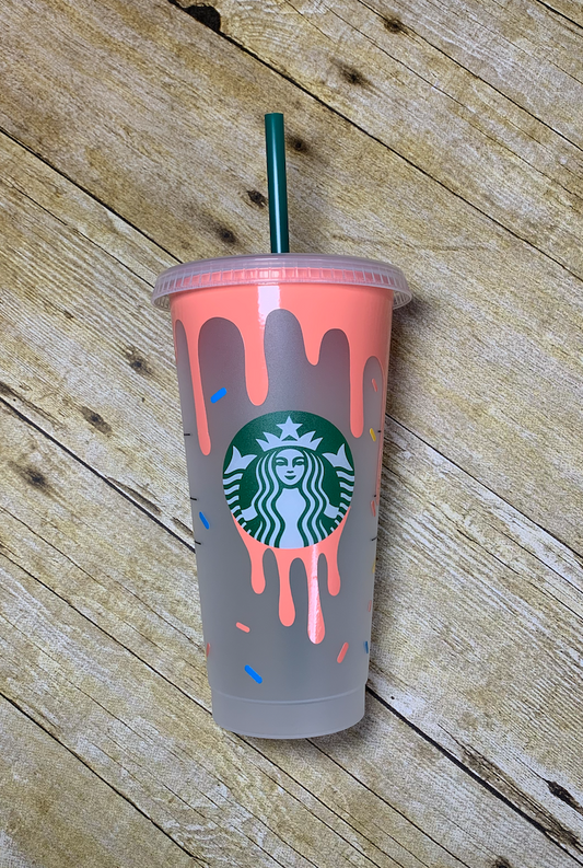 Christmas Tree Starbucks Cold Cup – Tees & Things By Macey