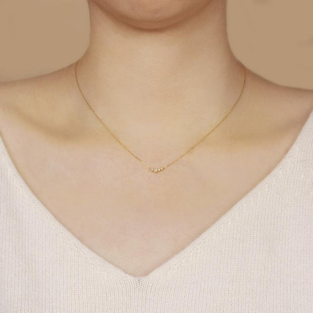 14k Yellow Gold Rehana Diamond Padlock Necklace – Avant Garde Jewelers