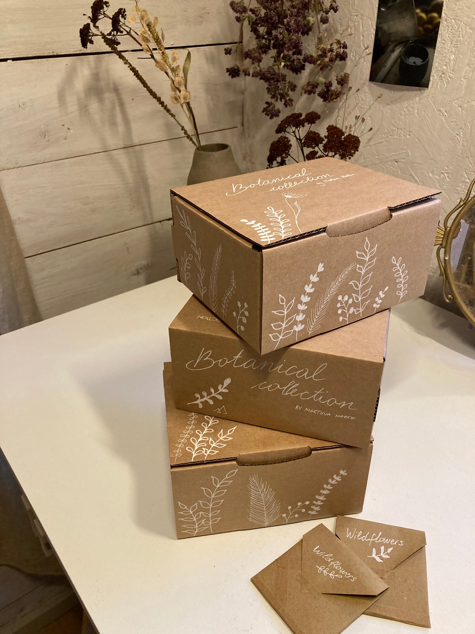 Botanical collection boxes