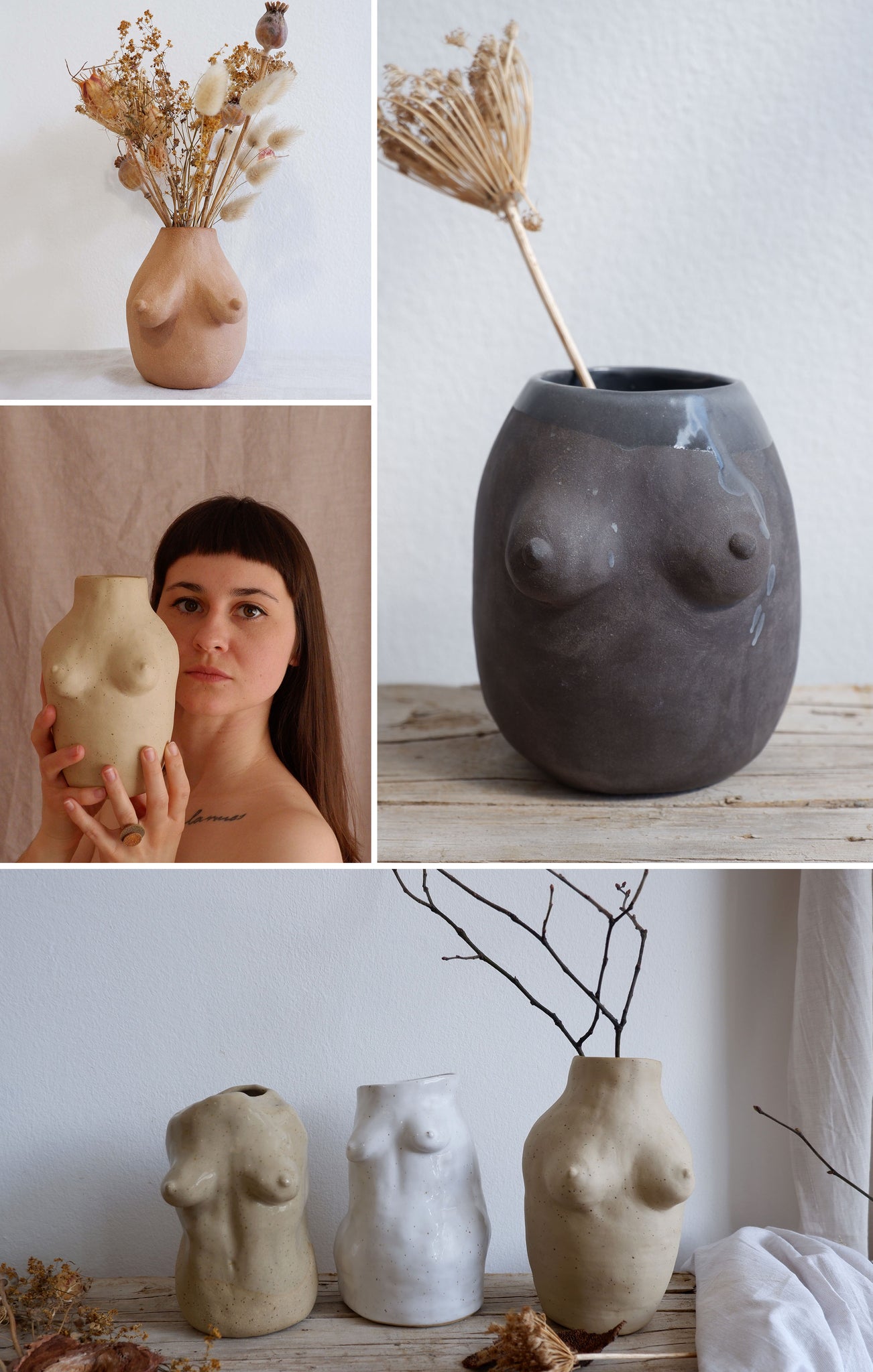 Planina Sculptural Vases Women