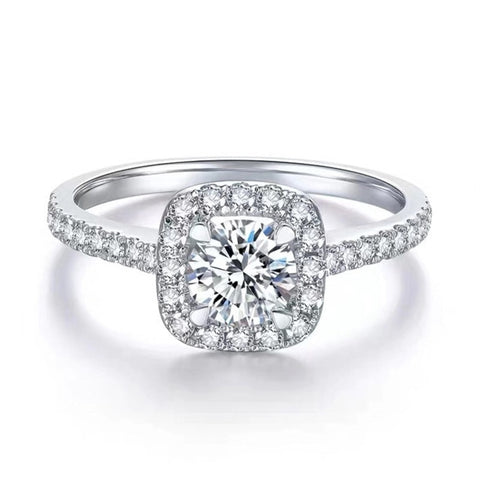 moissanite ring