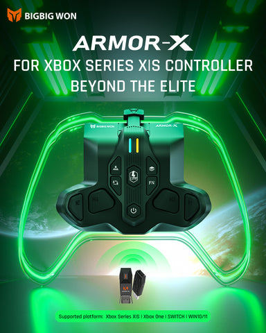 bigbig は Xbox シリーズ X|S コントローラー用 ARMORX ワイヤレス バック ボタンを獲得しました