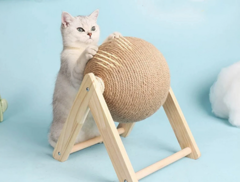 Cat Scratching Ball - denteeq.com