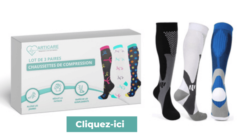 Chaussettes de compression running Articare 