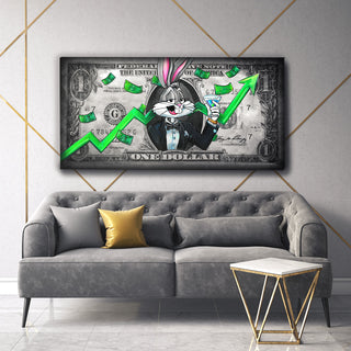 High Life - Cheers Bunny - Cash Art - 80x40cm