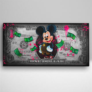 Good Vibes Micky - Cash Art - 80x40cm
