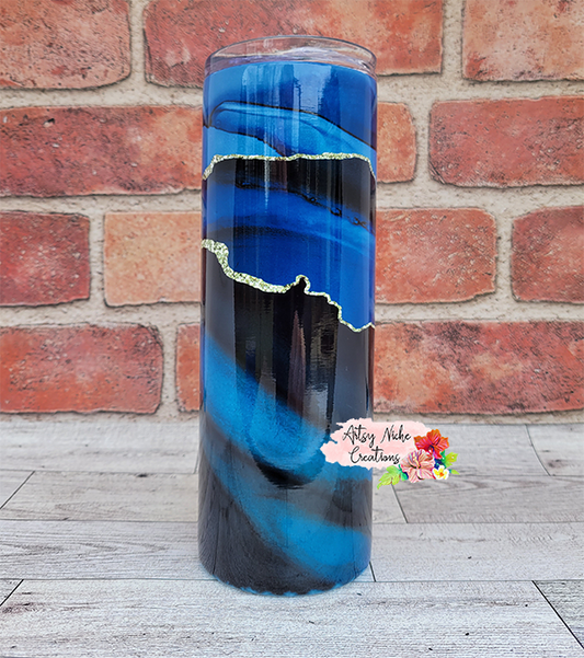 EMS Star of Life Blue Diamond Plate Sublimation Tumbler – Artsy Niche  Creations