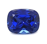 Calico - Sapphire - Antique Cushion Cut - Coloured Stone - Blue - Precious Stone
