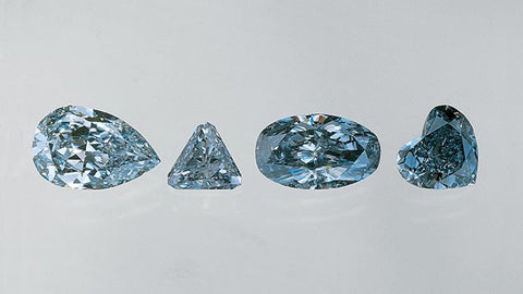 Calico - GIA Fancy Blue Colour Diamond - Fancy Cut